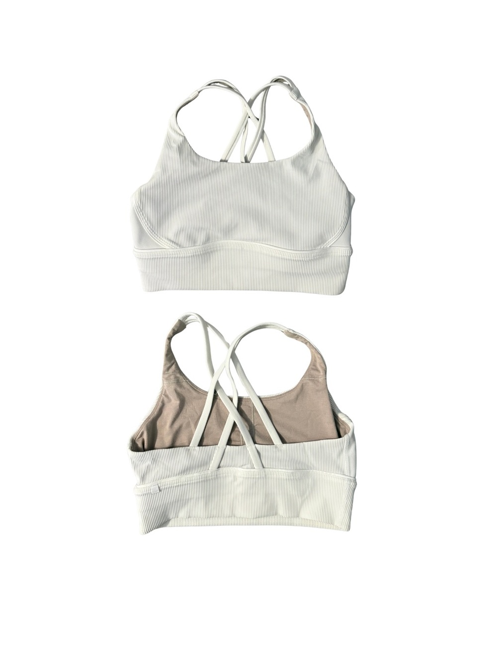 lululemon Energy Longline Bra Ribbed Luxtreme *Medium Support B-D Cups | Size 8